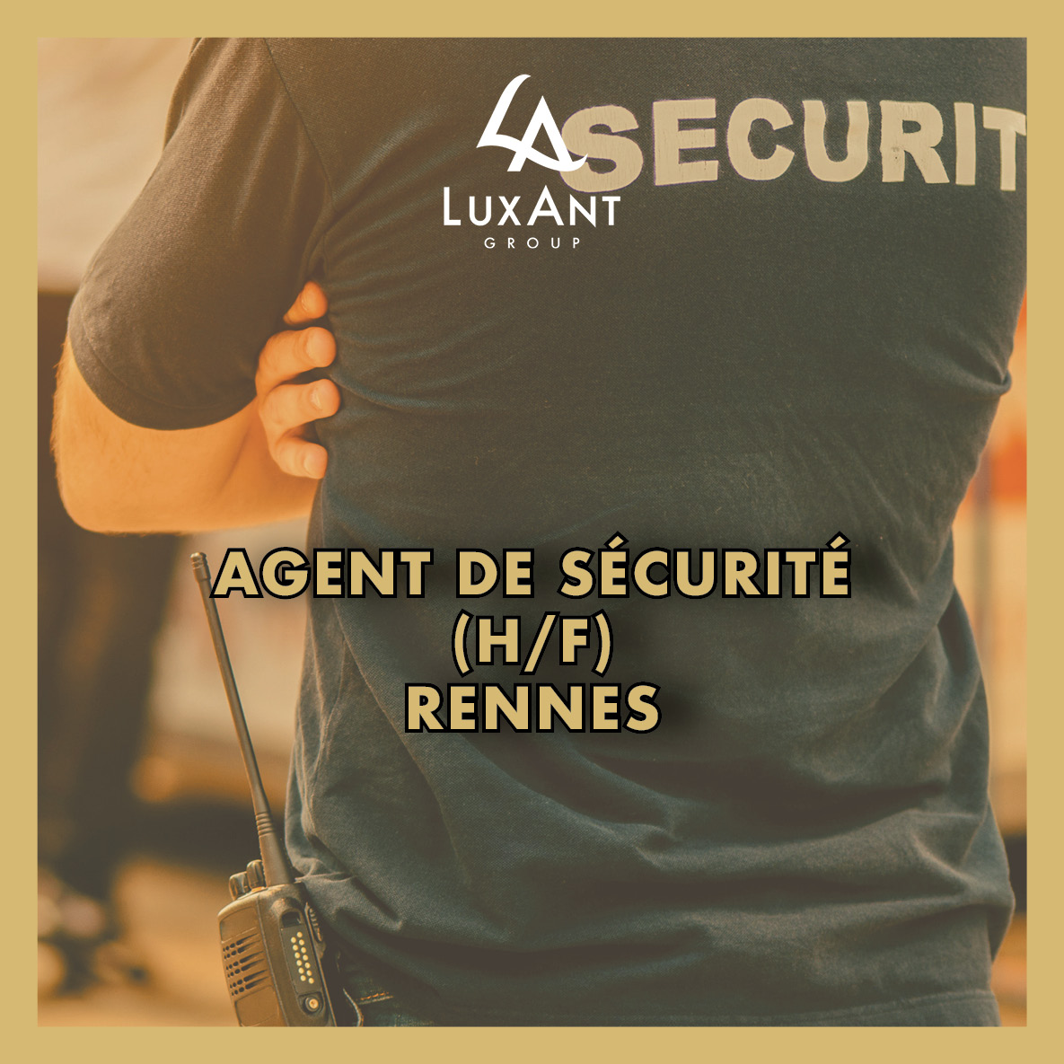 📌 [#Emploi] Nous recherchons un Agent de sécurité (H/F) en #CDI à #Rennes (35) ⤵️

✅ Titulaire de la carte professionnelle à jour

- Postulez par mail à 📧 : dpt.recrutement@luxantsecurity.com