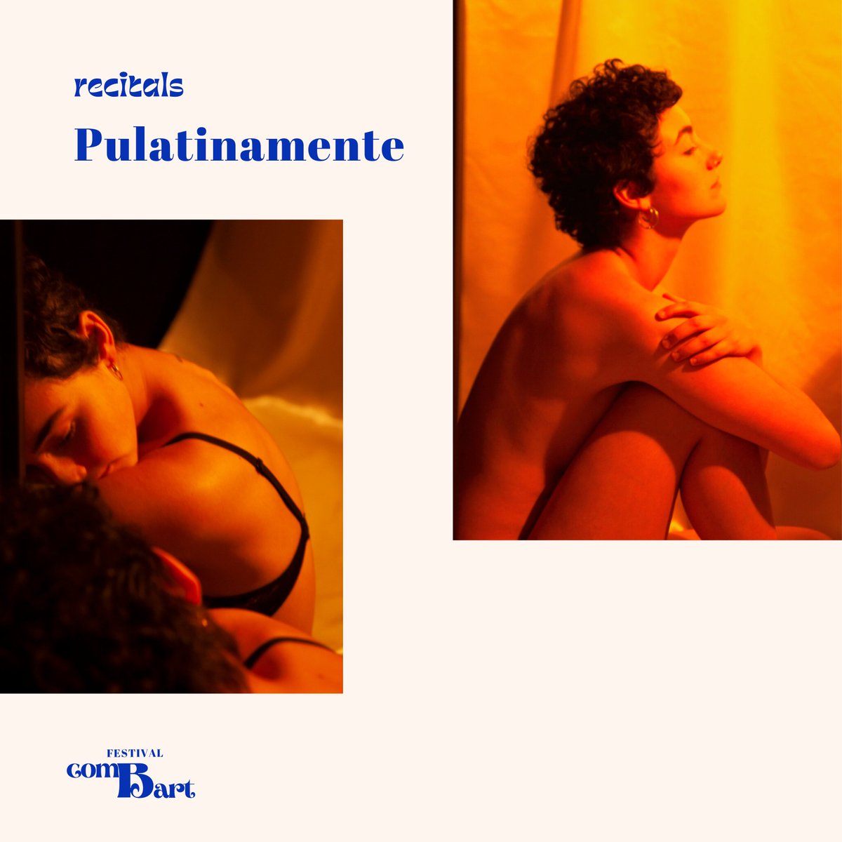 combartfestival's tweet photo. Més presentacions!

💐Paulatinamente ens compartirà un trosset de la seva ànima a través dels versos del seu llibre Opaco i l'acompanyament de quatre ballarines 

La podreu escolatar el dia 28 de maig durant el Festival ComBart🪐

🎫Entrades a la venda a partir del 16 de maig ! https://t.co/lD6MDZdwld