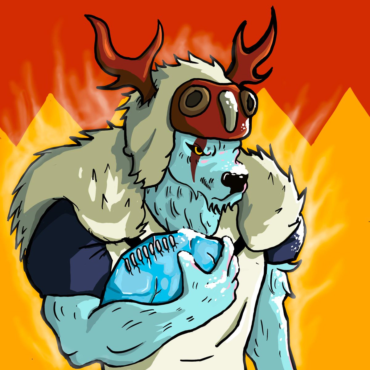 🀄️Princess Mononoke inspired 1/1 Mintable NFT❤️‍🔥
#ETH #NFT #NFTCommunity #art #cryptocurrency