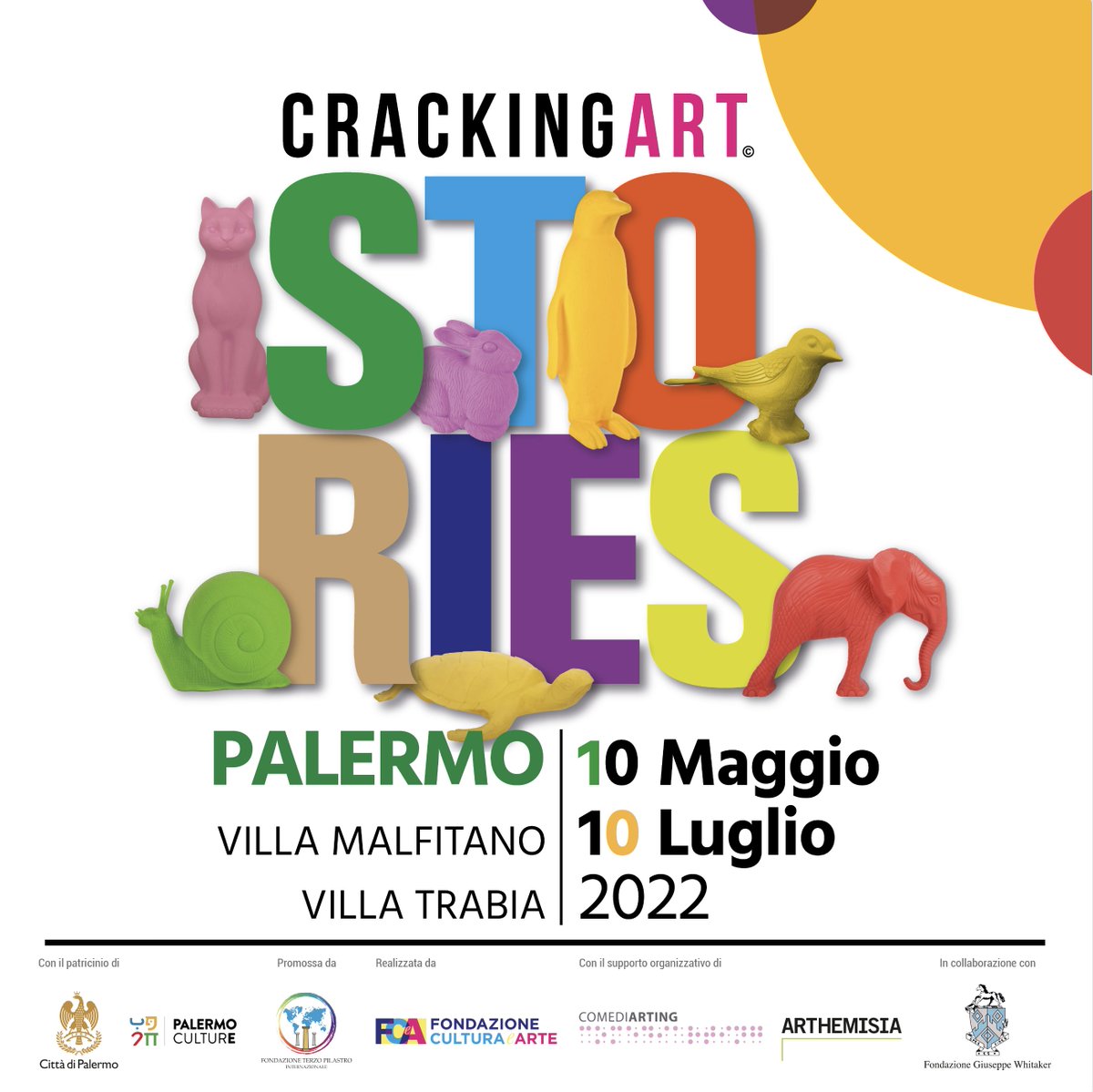 ComunePalermo's tweet photo. #EventiPA - Mostra " @Cra_King Stories" a Palermo
Sono oltre 40 le maxisculture dalle dimensioni più svariate pronte a invadere due spazi iconici della città di Palermo: dal 10 maggio fino al 10 luglio.
https://t.co/oob55ASbX3 https://t.co/GZDjgrWM1M
