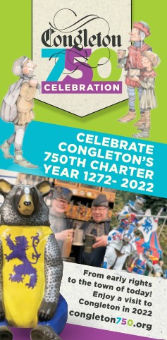 CongletonTown's tweet photo. Excitement building for the 750 Events! Don’t miss out on celebrations around the town this summer! Pick up your FREE 750 event guide from the Congleton Information Centre, or download from the 750 event page: https://t.co/kgwIw6LT9N
#congleton750 #charteryear #medieval https://t.co/IHseVoTC8u