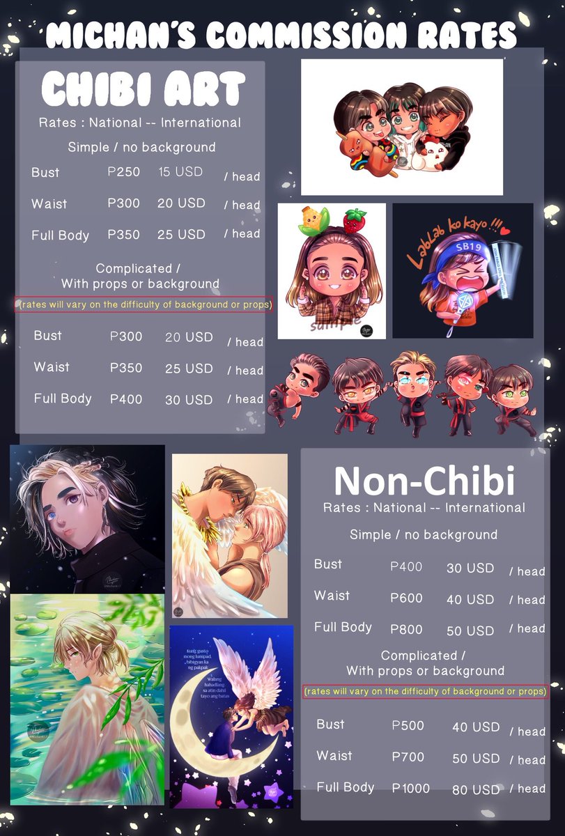 Michan617's tweet photo. Need kumayod ulit😅 Lezgo, Artists in PH😔✊ 

RTs/Rqts will be highly appreciated.

@ARTSB19 
#commissionsopen 
#phartist https://t.co/tJYZaUzHNK