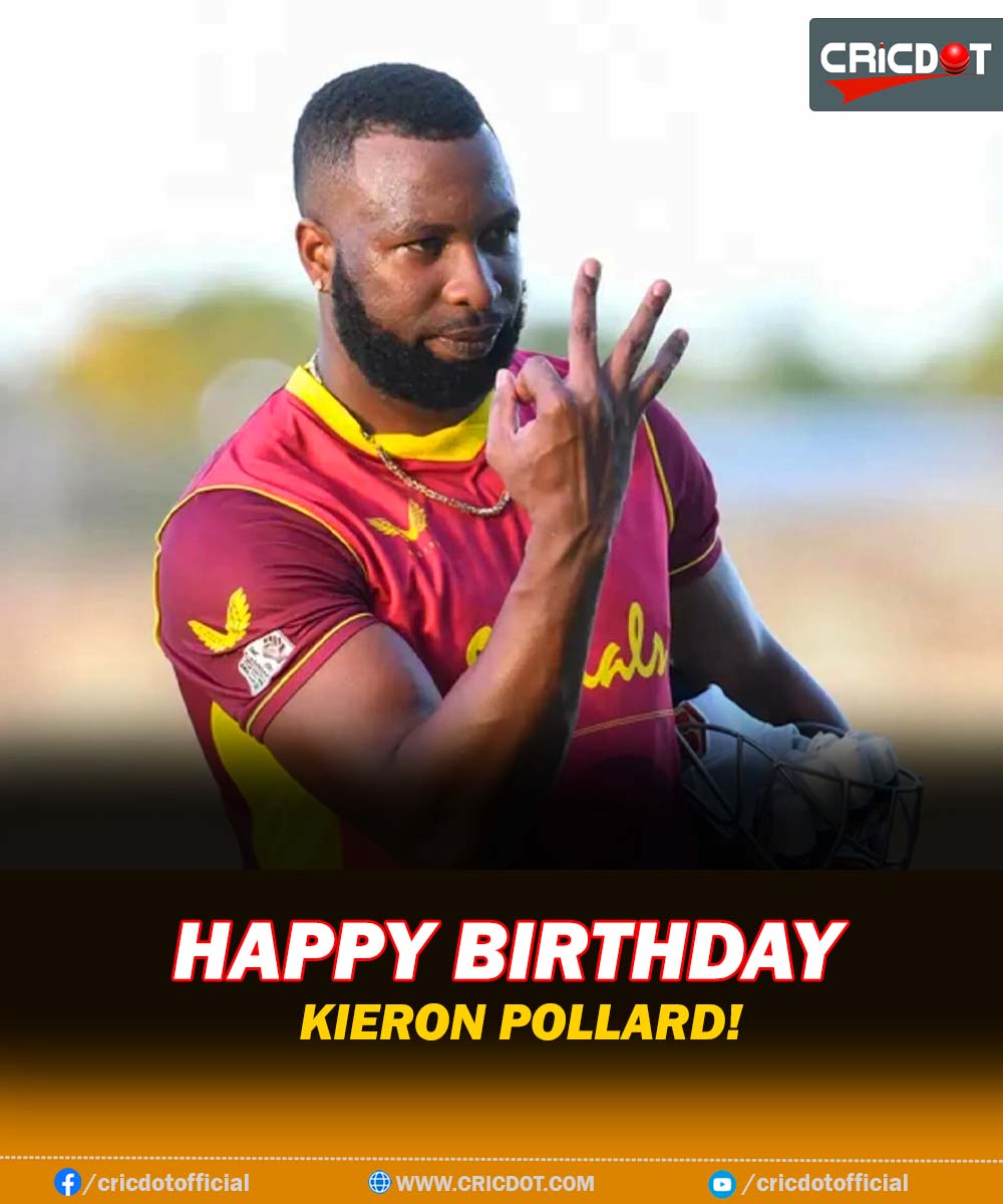 Happy Birthday Kieron Pollard 
