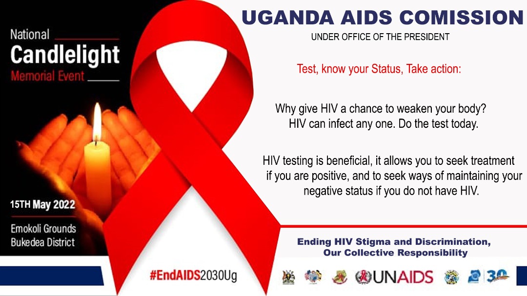 #EndAIDS2030Ug 
HIV spreads from person to person through body fluids like blood &amp;semen.The common ways people contract HIV is through;unprotected sex,sharing needles.

Once one has engaged in these behaviours with someone whose status is unknown,it's important to get tested.