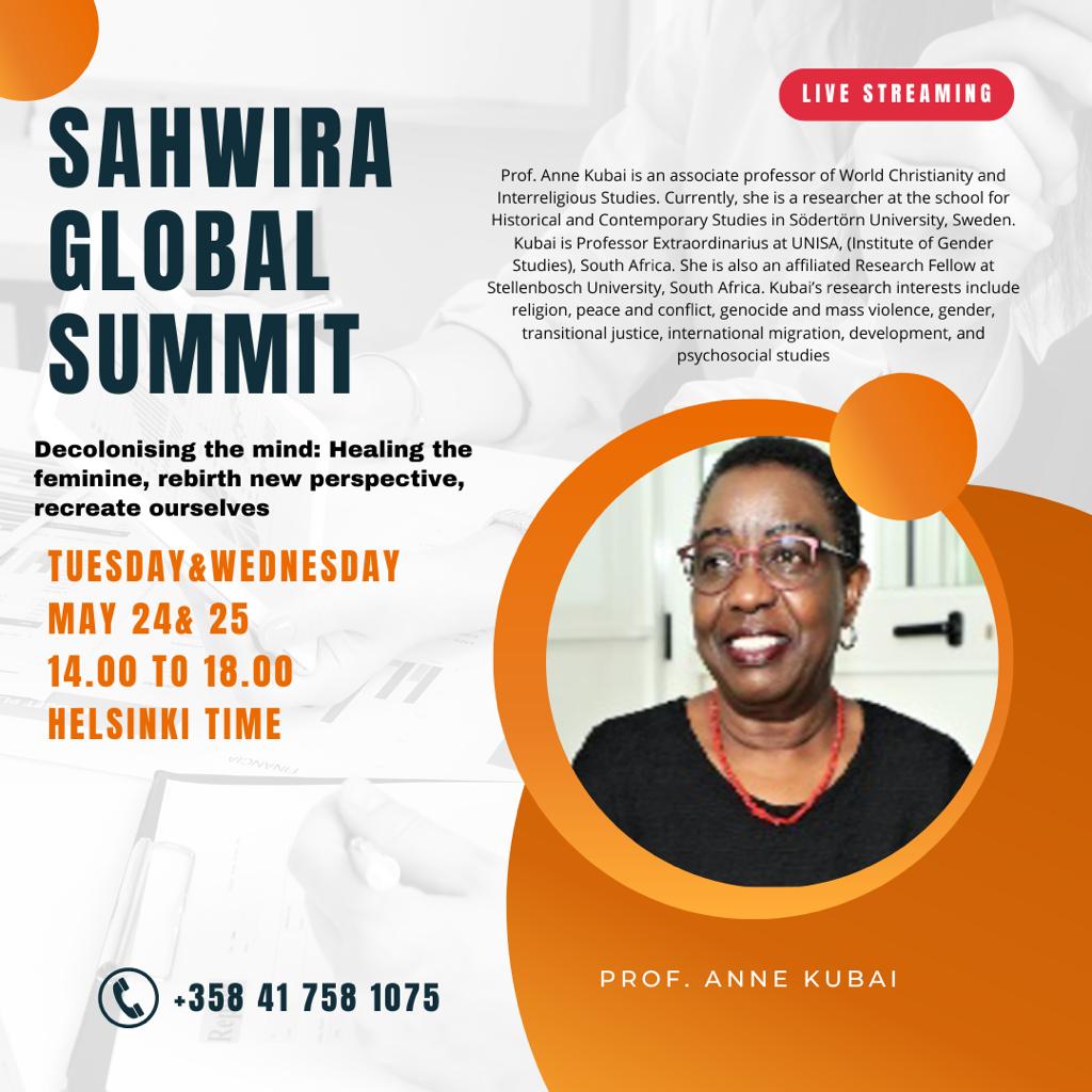Final speaker. Register! Register! Free! Speaker 18/19. Global Summit in partnership with <a href="/CEREN_Helsinki/">CEREN Helsinki</a> It is for Everyone. 
 Short cut to Registration link here 
elomake.helsinki.fi/lomakkeet/1171…
 
For energy exchange give to our organisation 
sahwira-africa.org/donate/