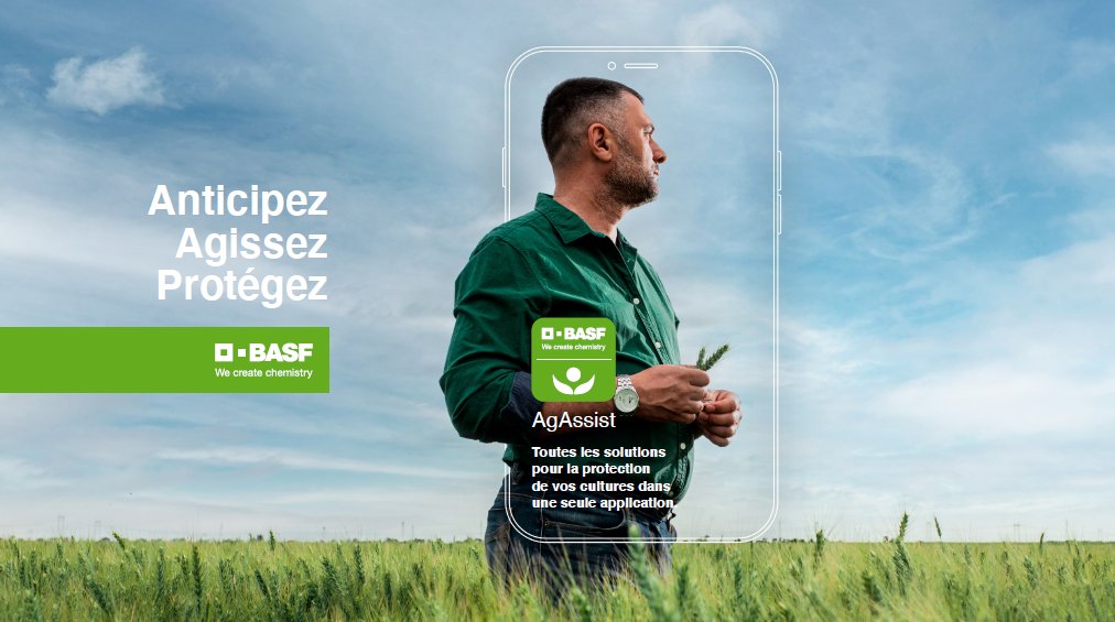 BASF_Agro_FR's tweet photo. A la recherche d'un expert technique dans votre région ?
Téléchargez l'appli #AgAssist et échangez avec nos techniciens près de chez vous.
➡️Question sur vos cultures ?
➡️Information sur un produit ?
➡️Doute sur une maladie ou un ravageur ?
C'est par ici👉https://t.co/3SHljRe6MB https://t.co/QVNaz73bs0