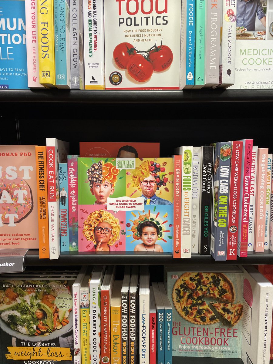 We may have done some slight rearranging of the display in <a href="/WstoneSheffield/">WaterstonesSheffield</a>. Apologies to <a href="/Waterstones/">Waterstones</a> but we just couldn’t help ourselves, we’re very proud of our <a href="/sweetenoughshef/">Sheffield Is Sweet Enough</a> book 😜

#sheffieldissweetenough #Sheffield #waterstones #bookdisplay #publication #foodbook