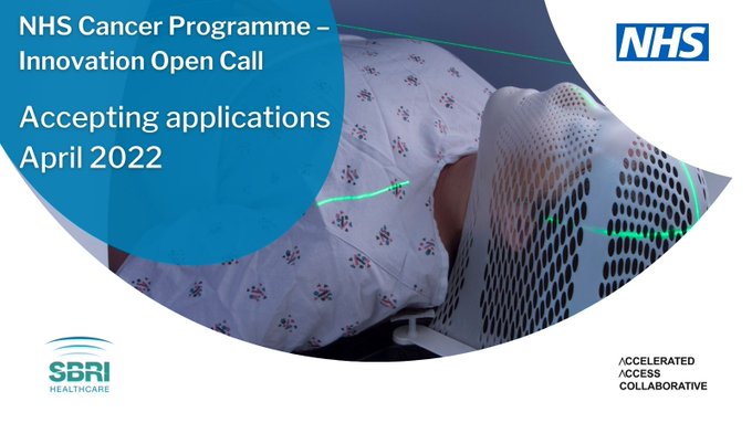 SIP_HIOxford's tweet photo. .@SBRIhealthcare and @AACinnovation have launched a £15 million funding competition for innovations in cancer diagnosis, alongside @NHSEngland. Apply by 24 May, 1300.
 
Find out more: https://t.co/dR3Zzb81ih https://t.co/mTBk0wS2BJ