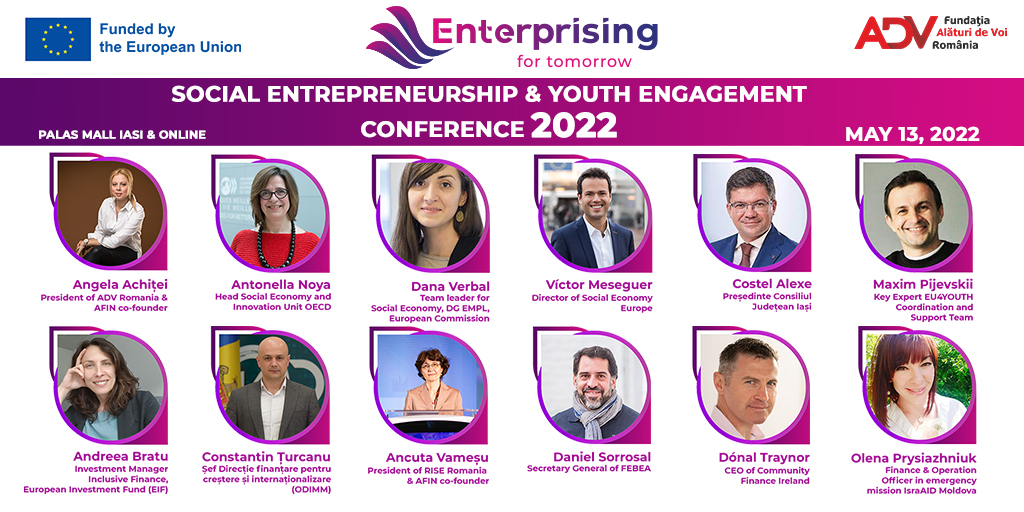 #Youth and #SocialEnterprises are a great fit for creating #SocialImpact.

Join a great line-up to discuss, youth entrepreneurship opportunities and examples, and get inspired!

🗓️ 13 May ⏰10.00-16.00 CEST
Registration and information ➡️bit.ly/3P8TLHU
#SEAP #SocEnt