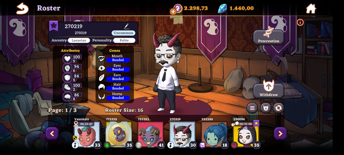 Eatnmorevn's tweet photo. How do you survive in #Bearish market?
I just play @devikins_game #NFTGame with it i feel positive:
1- Increase #DVK weekly
2- Gain attributes #Devikins daily
3- get more #Devikids from #Procreation
Forget the Porfolio and Enjoy the life
Be #Klever
#KFI #KLV #DVK https://t.co/hmG5tei3p8