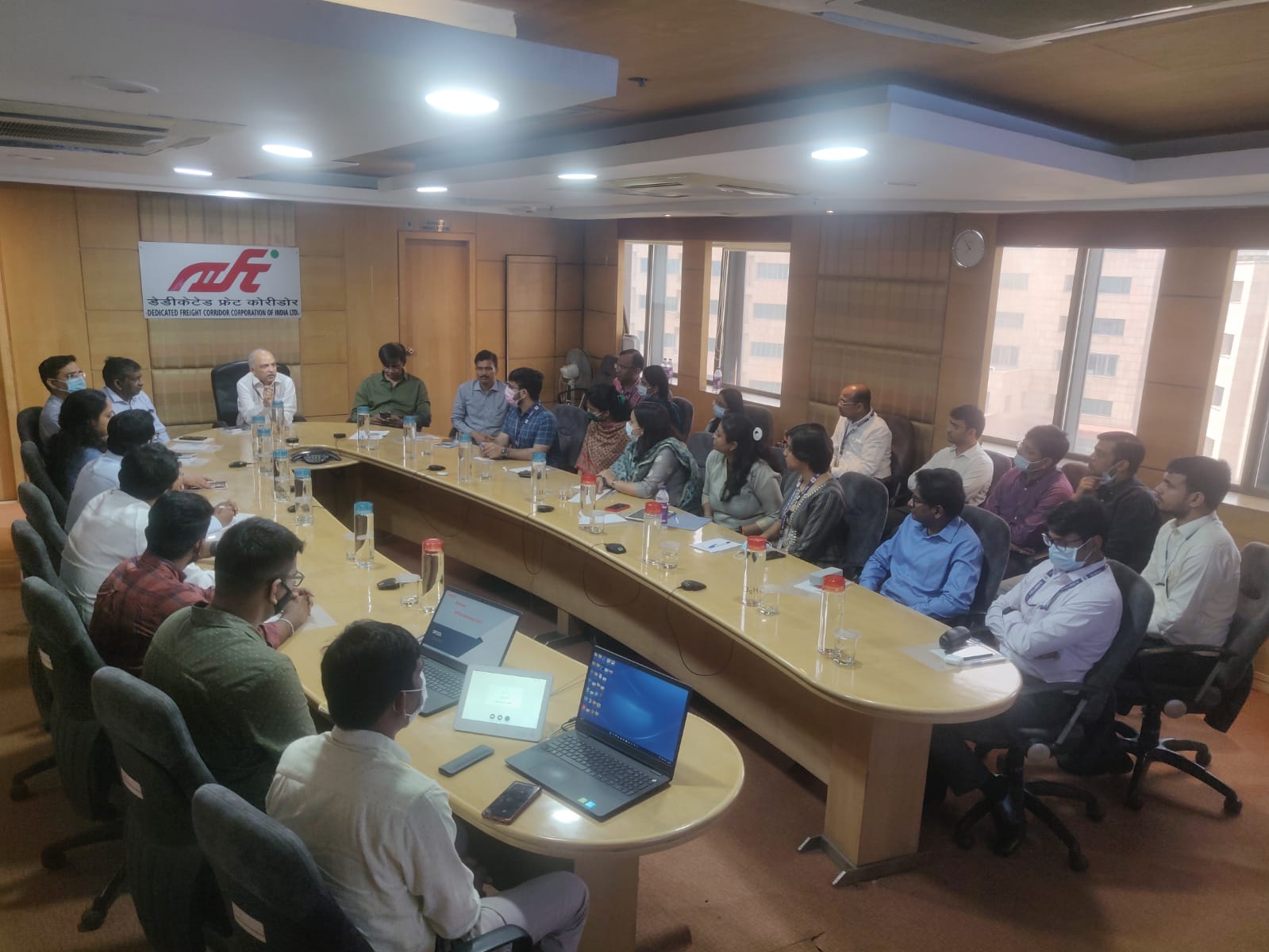 DFCCIL On Twitter Sh Nanduri Srinivas diropbd dfccil Addressed 