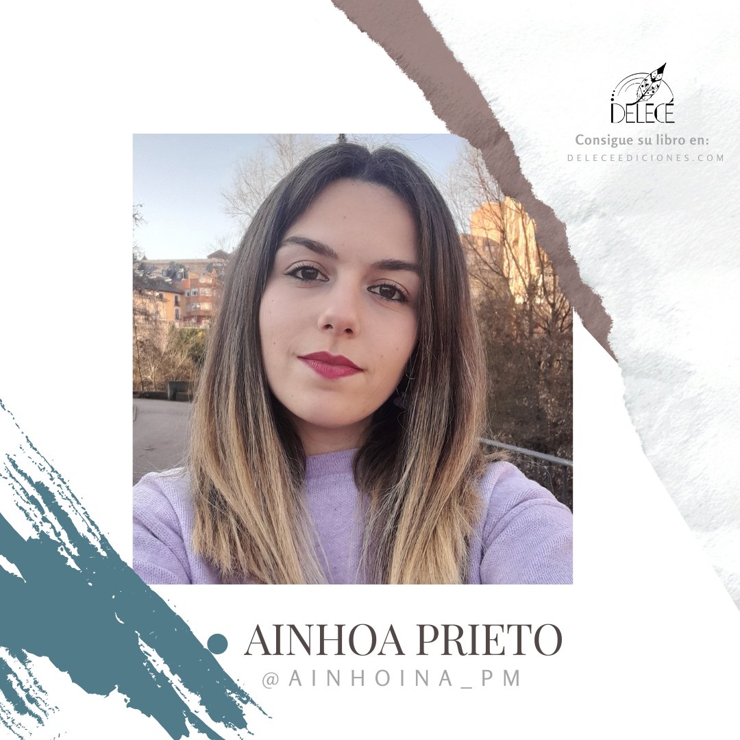 DeleceEdiciones's tweet image. Hoy os presentamos a la autora del libro "ESTAR SIN SER", @ainhoina_pm 
•⁠
#DeleceEdiciones #libros #librosjuveniles #librosrecomendados #poesia #prosa #versos #lectura #escribir