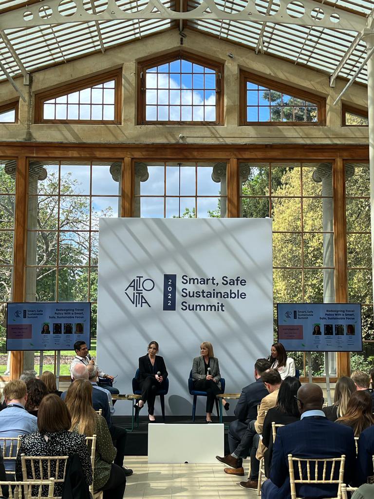 TheCommsCo's tweet photo. ‘We have to get closer to our colleagues who are travelling to fully understand guest experience,’ says Alison Rogan, Director - Procurement at @Barclays. #AltoSummit https://t.co/Oj2z3AHux4