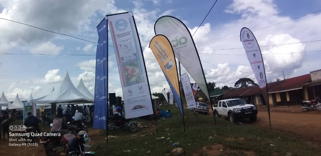 agribdcu's tweet photo. Happening Now: ADC and its partner @dfcugroup  at a trade show organized by @EdgeTradingGro1  in Bushenyi, feel free to pass by our tent, meet @RRwambuka our business advisor and @Anytter1 to learn something about #agribusiness , get to know about our work. #trade  #ADC2022. https://t.co/tRu9WuHQsh