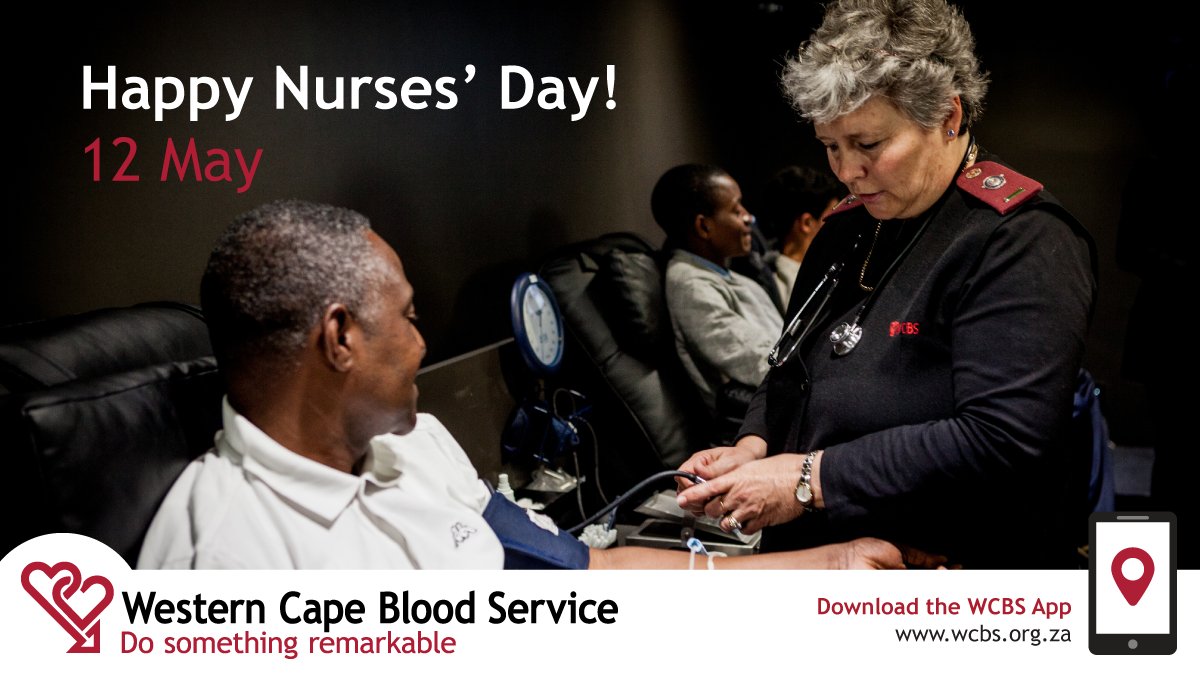 The_WCBS's tweet photo. Happy #NursesDay to all our nurses who help make the world a better place. #thewcbs #DoSomethingRemarkableDonateBlood https://t.co/pLrtbdVWdm