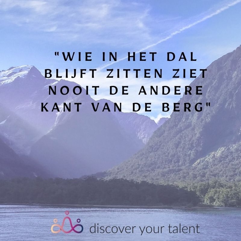 TalentOntdekken's tweet photo. Wanneer je weet wat je wilt bereiken, blijf je dan richten op dat doel. En laat je vooral niet afleiden door zaken die ervoor zorgen dat je de andere kant van de berg nooit ziet.⁠
⁠
Wat is voor jou op dit moment het allerbelangrijkste?⁠ https://t.co/5euRT3GN7U