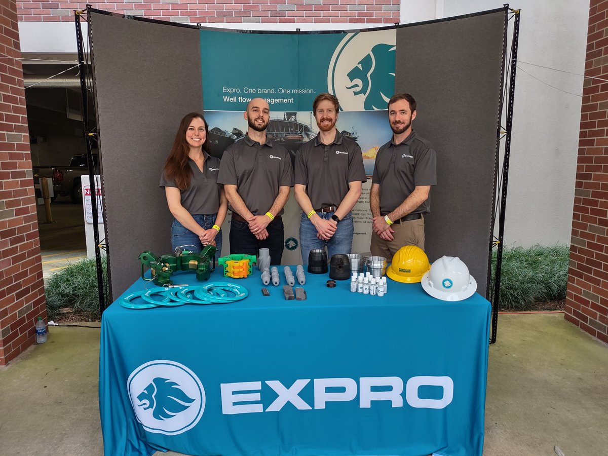 ExproGroup's tweet photo. Last month, the team visited the local college in Lafayette. The day was dedicated to learning more about engineering, with students meeting companies from different industries. Learn how we support our future generations - https://t.co/DEuy8gLhZ4 #FutureEngineers #ThisIsExpro https://t.co/hL3sEbQQDs
