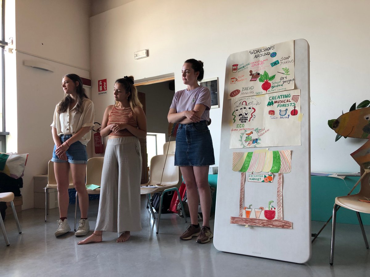 Federic20976817's tweet photo. Group presentations of transformative projects for social change at #DeepT
#sustainability https://t.co/cYt1YWoS7Z