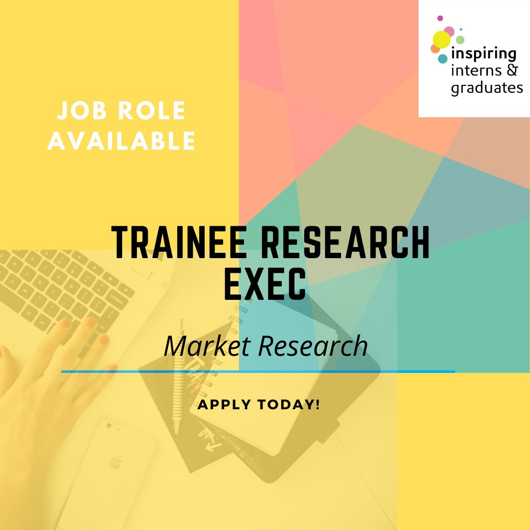 ✴️Job alert!✴️

We're hiring a Trainee Research Exec in the Market Research sector. 

▪️ Remote working 
▪️ Salary: £20k -£21k
▪️ Immediate start

Apply by clicking the link below:
https://t.co/5ZYunMcJod https://t.co/5MhYnZKWpD