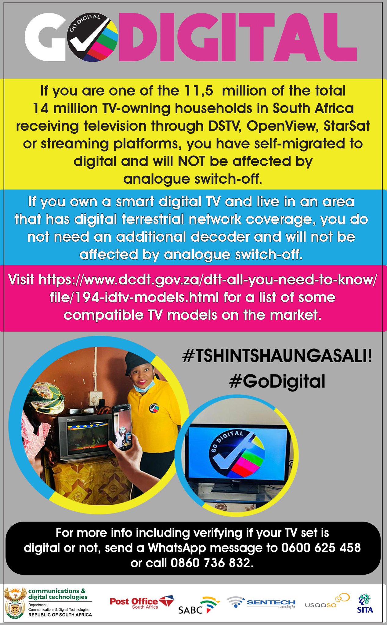 Dept of Communications & Digital Technologies on Twitter "If you are