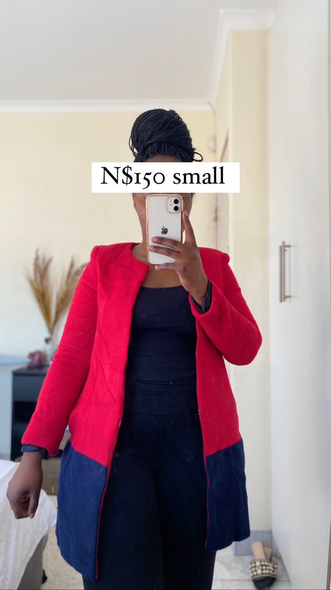 innoholela's tweet photo. Good afternoon beautiful ladies. I’m selling these winter coats. They are available in WHK for N$150 each, and N$250 for 2. Whatsapp/call 0814405656 to buy❤️❗️ https://t.co/7QlpYwOjtA