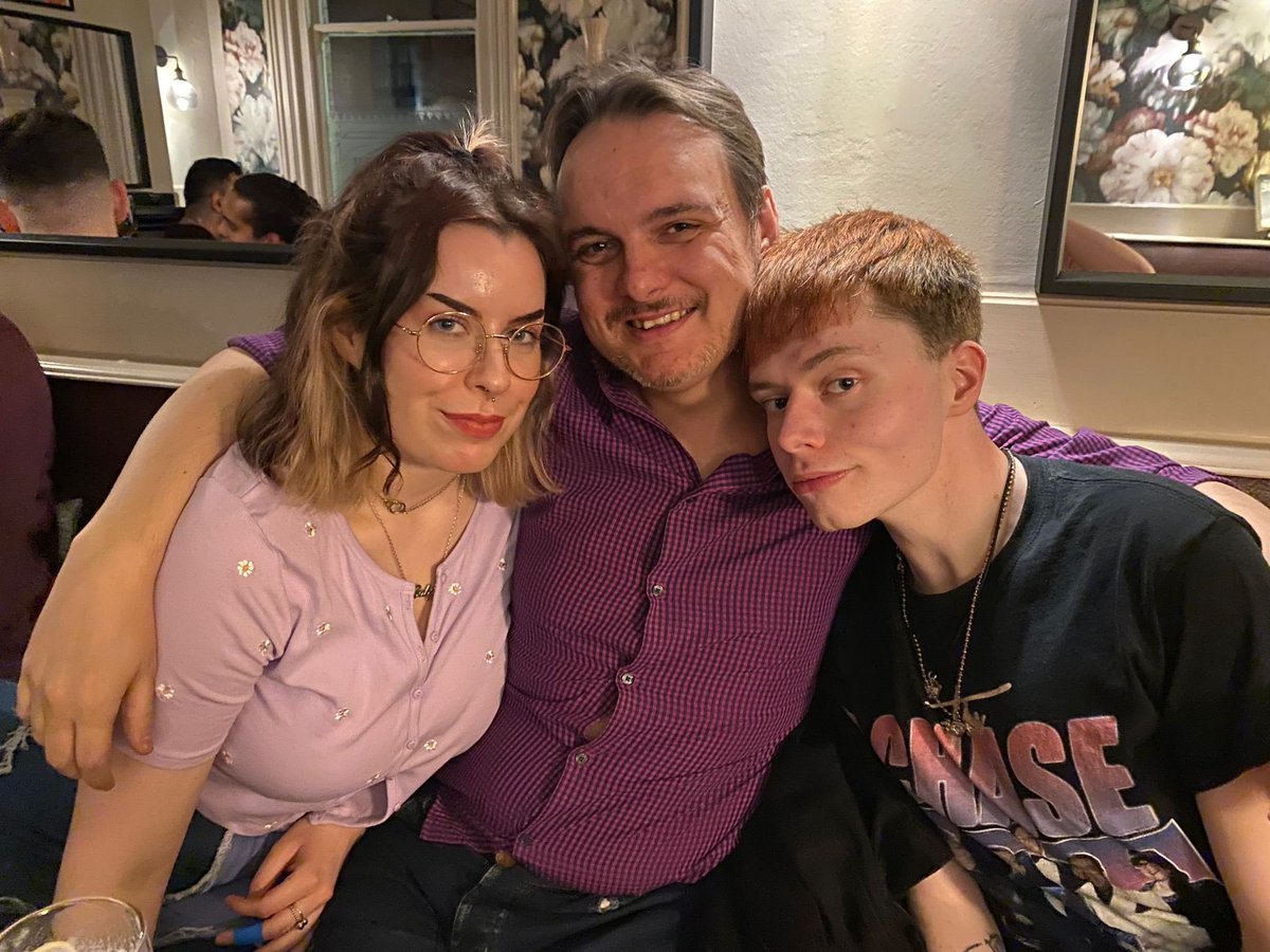 nraeccles1's tweet photo. @CockTherapyShow reunion last night watching @dontbanjoseph and 
@thegilsenan in their short play Natter @kingssalford for @qweerdog
 
All pieces of writing &amp; acting, equally funny &amp; moving, truthful &amp; important. Looking forward to the next... 

#CockTherapy #Qweershorts #LGBT+ https://t.co/SmjBwetyLJ