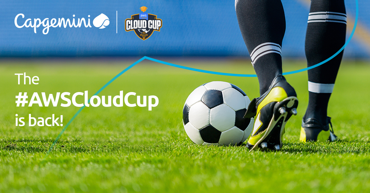 CapgeminiUK's tweet photo. Today’s the day! ⚽ We’re competing in the #AWSCloudCup football charity fundraiser. There’s still time to show your support for @PrincesTrust’s work to assist young people across the UK. Discover more here: https://t.co/aCMCXS8to0 https://t.co/aIlms30FkY