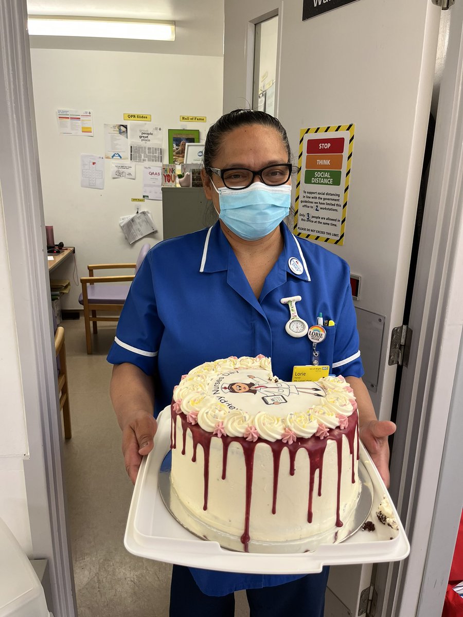 404Carey's tweet photo. Happy Nurses Day! #BestOfNursing #SAYY #InternationalNursesDay #IOWNHS @karenegrant1 @LauraNeal_ @ElizaMathew @BlacklerMandy @sizziet @LamoodyAnne @heyitskarencee @joanne51547755 Fantastic winning cake today from Lorie on Colwell. Can’t beat a healthy chocolate cake #inclusive https://t.co/H2znNAFWQH