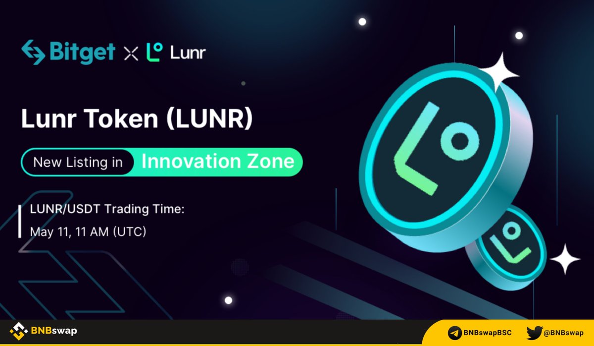 BNBSwap's tweet photo. 📢 @Bitget Listed @LunrToken $LUNR in Innovation Zone

#LunrToken is a utility token built for @LunarCrush. #LunarCrush is a social intelligence platform that distills the world’s social media data down to create actionable insights for #crypto investors

https://t.co/tmuJ0nfo68 https://t.co/NZH4tYStmy