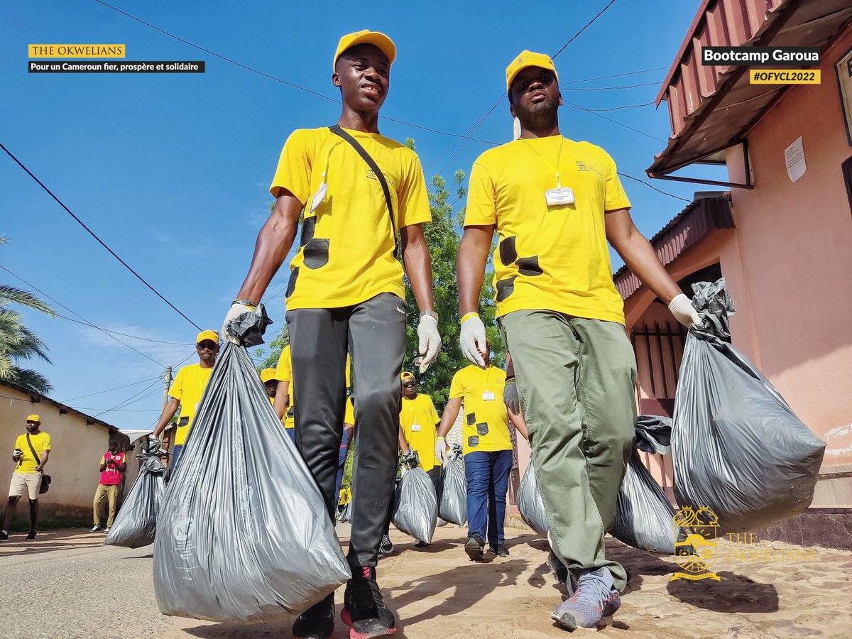 theokwelians's tweet photo. Après avoir parcouru un itinéraire long de 4 kilomètres, nous avons débarrassé les rues de la ville de Garoua de plus de 100 kilogrammes de déchets plastiques .

Sensibilisons les communautés sur les dangers de la pollution plastique!

#BootcampGaroua 
#OFYCL2022 
#Cameroun https://t.co/GwhgRo3JN2