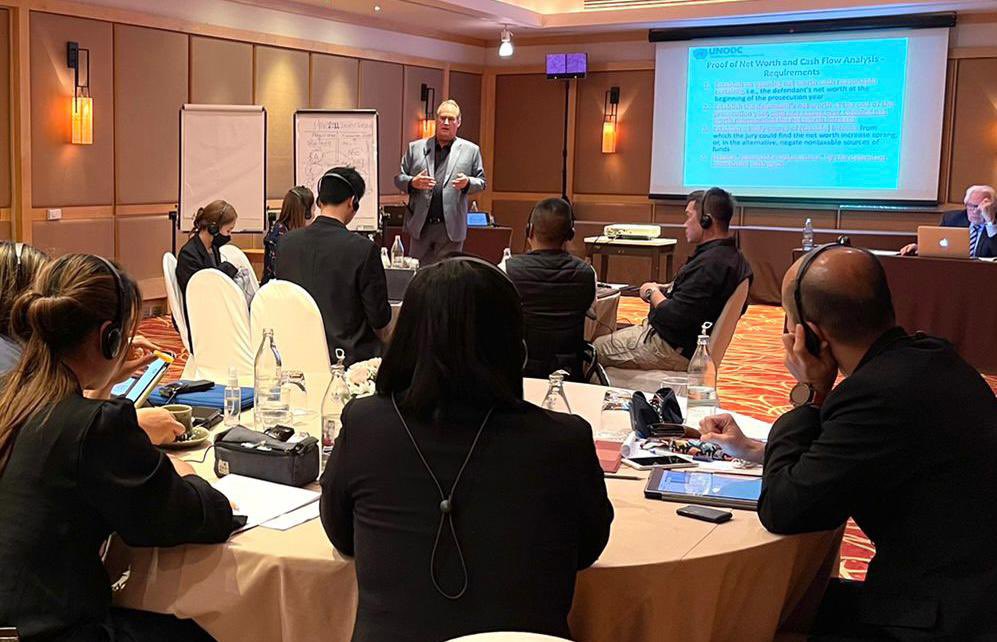 Quote from newly Certified Financial Investigator: “We have applied the investigative techniques learnt from previous sessions and uncovered proceeds from drugs trafficking”. <a href="/UNODC_SEAP/">UNODC Southeast Asia-Pacific</a> &amp; <a href="/StateINL/">US Dept of State INL</a> cooperate to build professional development systems for #AML #CFT practitioners