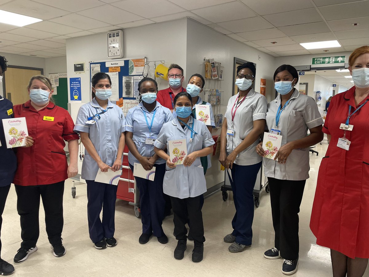 Happy international Nurses day to all my wonderful nurses on the AMU’ s Wards 1 and 2.. you make me proud everyday for your dedication and commitment.. thank you xxx
