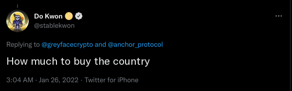 Jeszcze w styczniu jak shortowaliśmy był pierwszy strike #short $luna z zyskiem 800kusd na <a href="/bigshortbets/">bigshortbets</a>  <a href="/stablekwon/">Do Kwon 🌕</a> śmiał się i Chciał kupić Polskę :) a teraz nie ma na bilet tramwajem.. karma wraca #ponzi #scam 
x.com/stablekwon/sta…