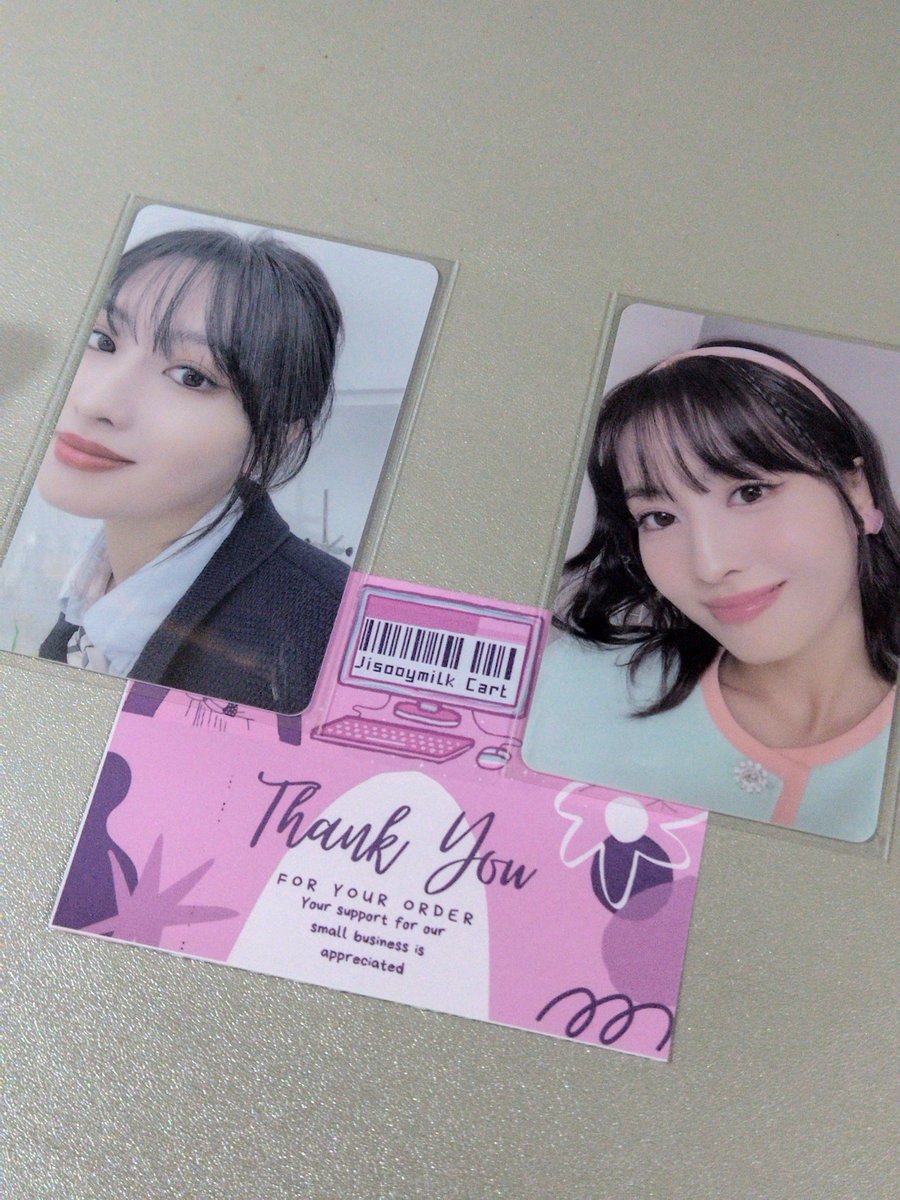 aymfoive's tweet photo. 💌 #aymfoivemail from @_jisooymilkc
hello! momo lds came home after so long! thank you for the g.o! and for packing them well, they arrived safely!
thank you rin di mo ako ghinost sa tagal nung order 🥲🫶
— #jmc_feedbacks ✨ https://t.co/YpnypwJrY6