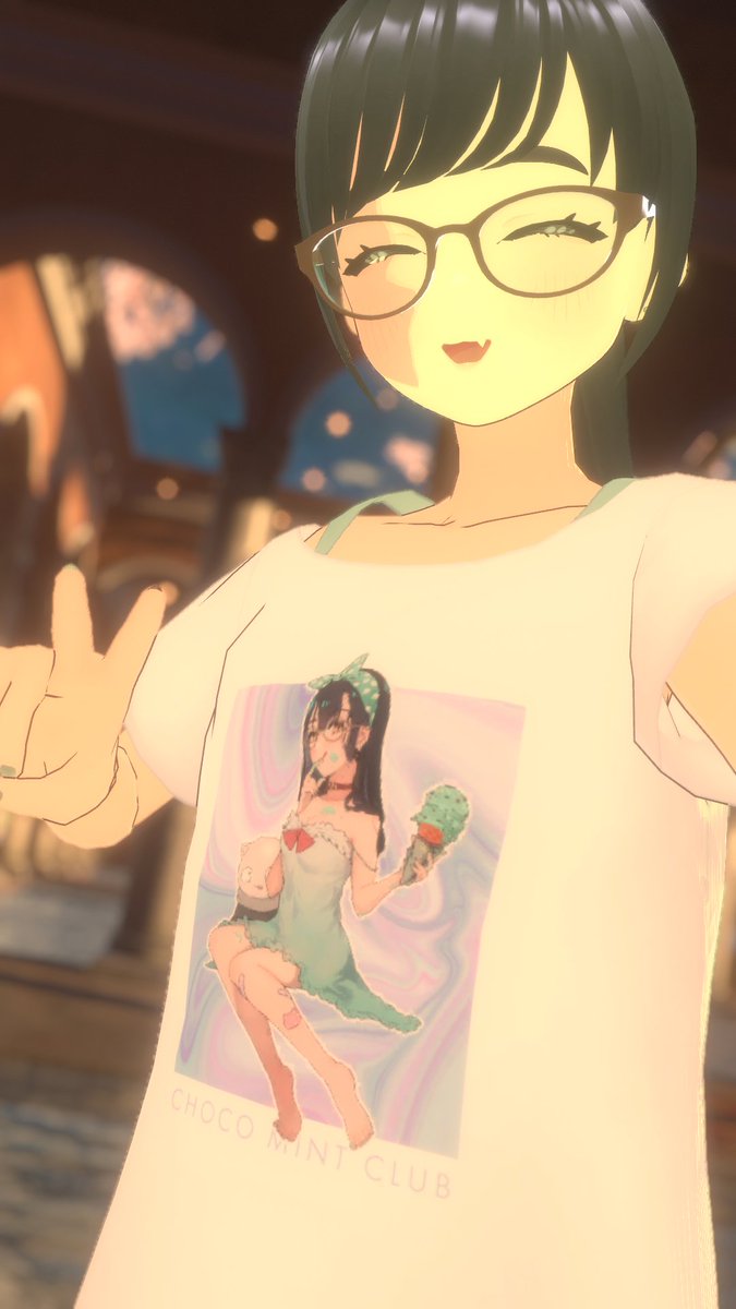 come_mayuge_v's tweet photo. VRCのアバターの衣服に使っても大丈夫！と使用許可を頂けたので今後もメタバースに活用させていただきます！イラストが良すぎてデザイン考えるのたのし～…😊😊😊 https://t.co/MEDwq2oTyc