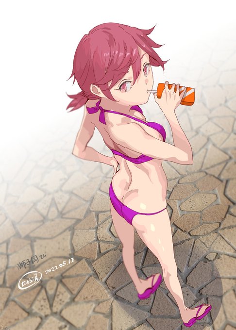 私の作品によく出てくる女の子 その2
獅子岡さん 