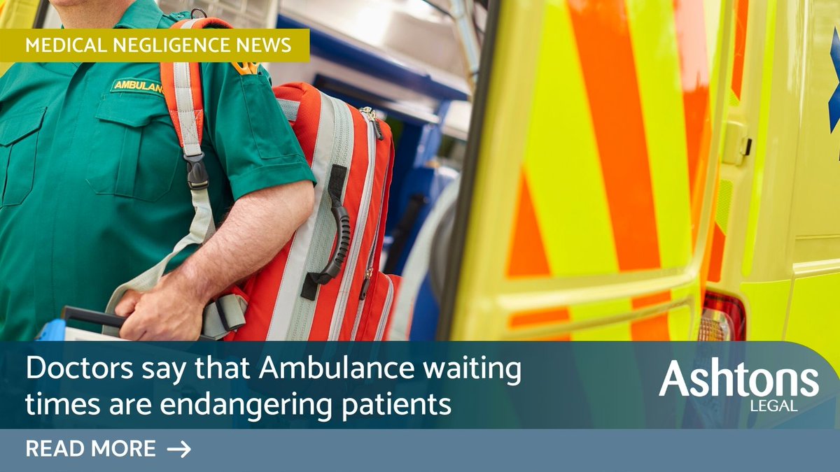 A recent report has found a 77% rise in the most serious safety incidents logged by paramedics in England over the past year:  ashtonslegal.co.uk/insights/injur…