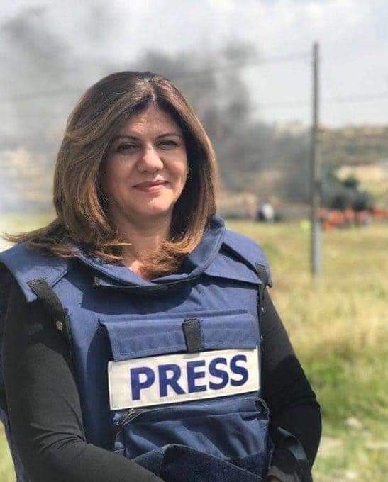 inesmorsantos's tweet photo. Shireen Abu Akleh, jornalista, foi assassinada pelas tropas israelitas.

Já nem há palavras para isto, só dor.

Rest in power and peace, Shireen.

💔 https://t.co/CfGn2fq8om