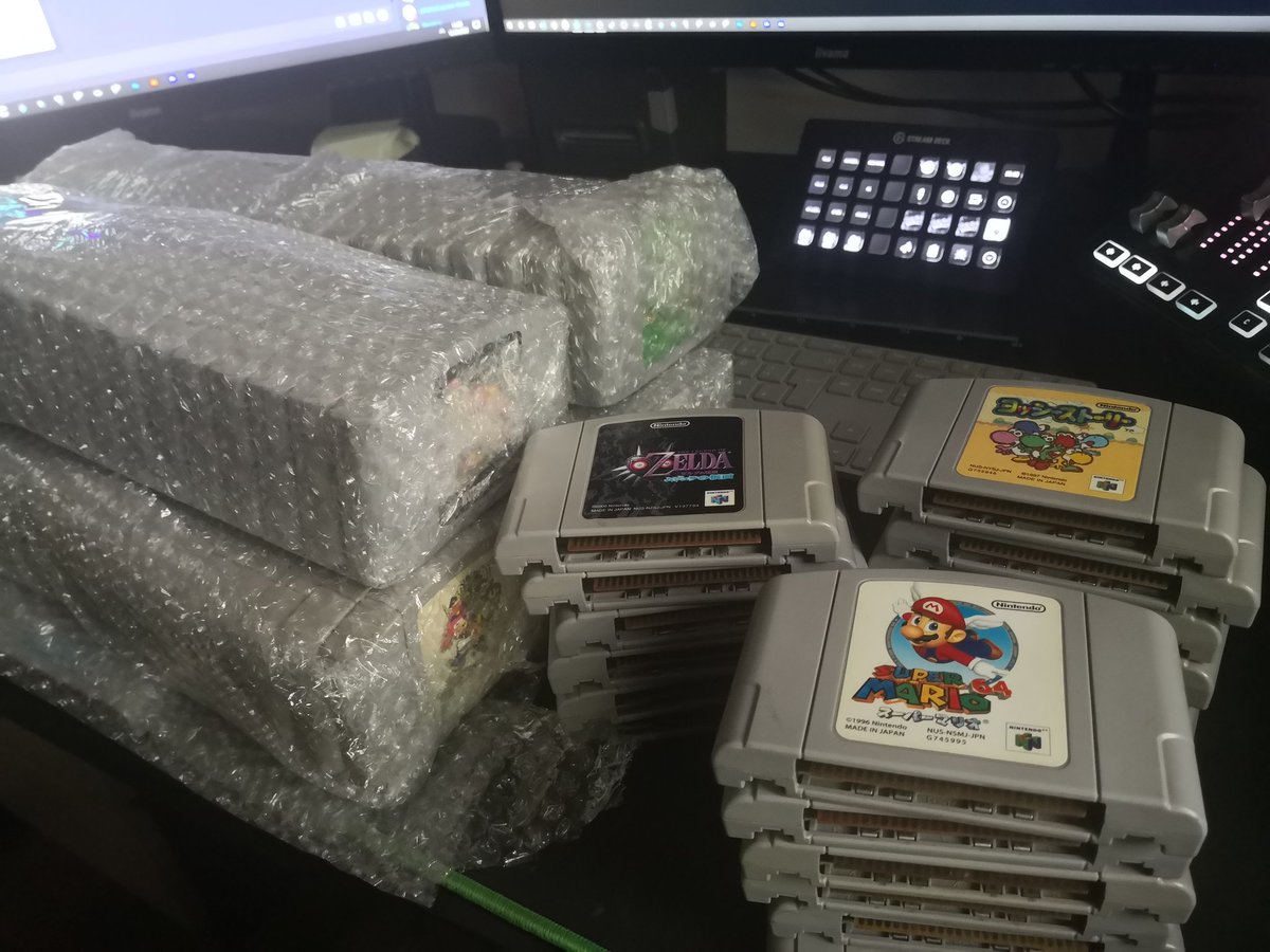 Ich habe 107 N64 Games gekauft. Angeblich alles Junk. I doubt it!