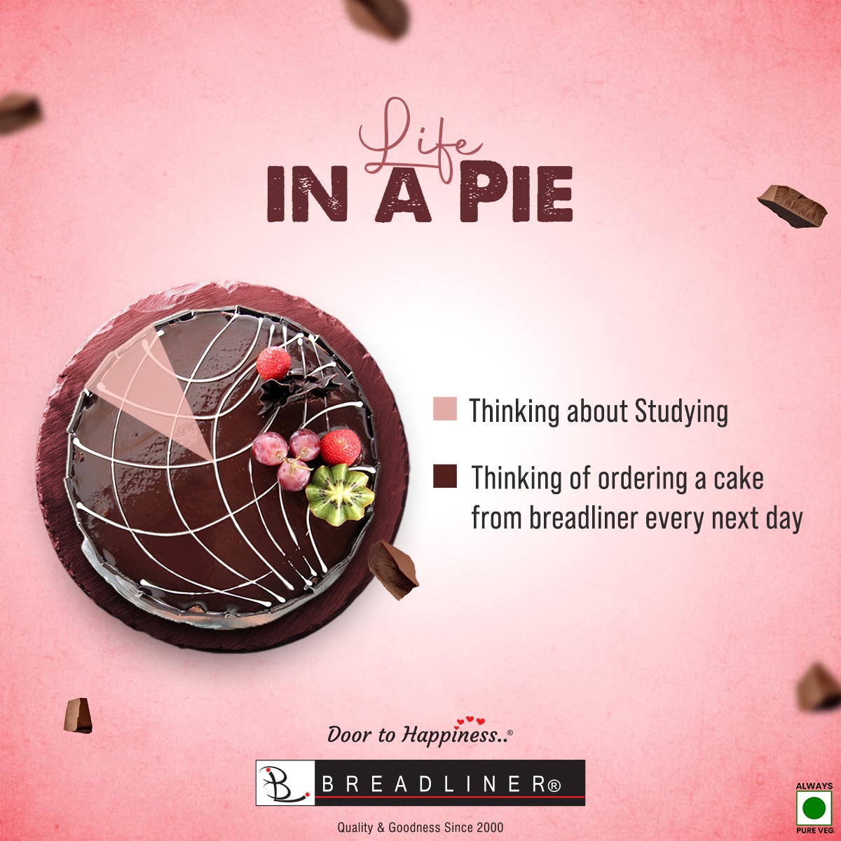 Breadliner1's tweet photo. Cake their day, with Breadlineer. Chocolate, vanilla, red velvet, black forest- we have it all.
#cakes #pie #breadliner #breadlinersurat #breadlinercakes #breadlinerankleshwar #redvelvet https://t.co/7WxX24RS08