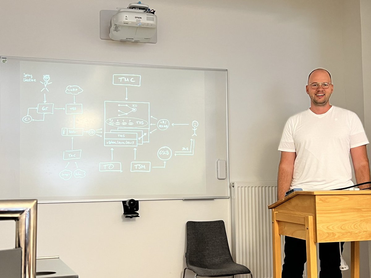 Spending the day with Soeldner Consulting in Nuremberg talking all things <a href="/VMware/">VMware</a> #Tanzu, vRealize Automation, #Terraform, #kubernetes and #GitOps.

#vExpert #HashiCorpAmbassador