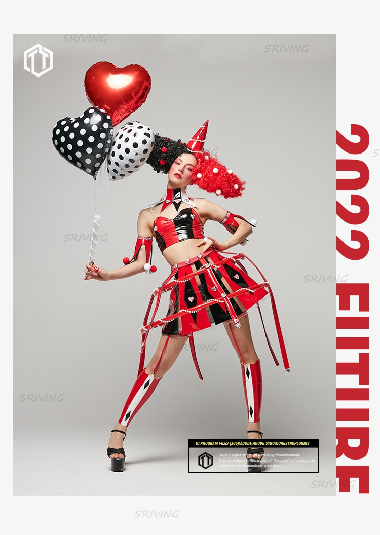 Clown Cosplay Costume, Halloween Festival Outfit,  Gogo Dress

#costume #originaldesigncosplay #gogocostume #gogodancercostume #dancecostumes  #raveoutfit #clubwear #showgirlcostume #cosplaycostume #halloweencostume #festivaloutfit #christmascostume #гоугоукостюмы #костюмыгоугоу