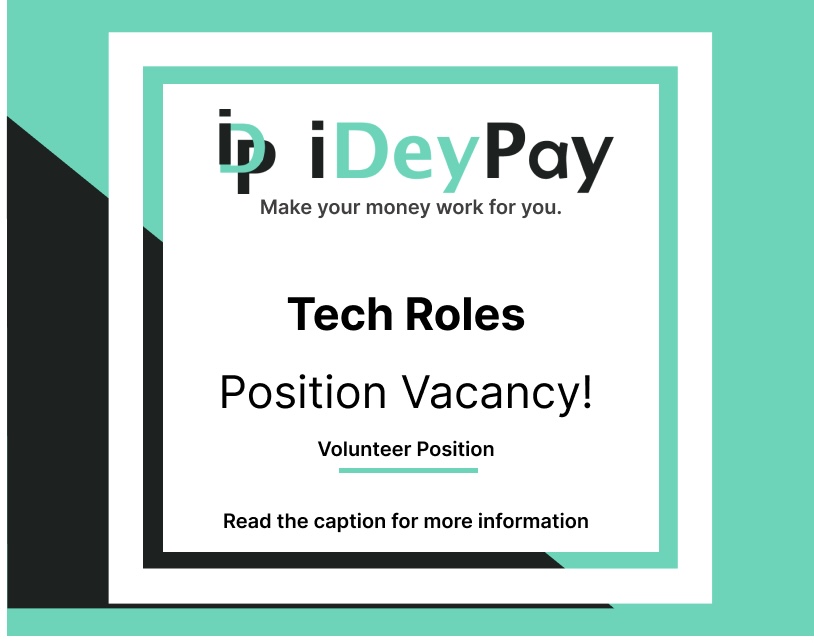 iDeyPay's tweet photo. HOW DO YOU GET EXPERIENCE WHEN YOU NEED A JOB???
If you are thinking of acquiring real Work Experience in Tech. Maybe this should interest you.
iDeyPay is championing Work Experience for Tech professionals or starters.
Learn more: https://t.co/WGTlGvekhX
#volunteer #remote #tech https://t.co/t1mlqnly2E