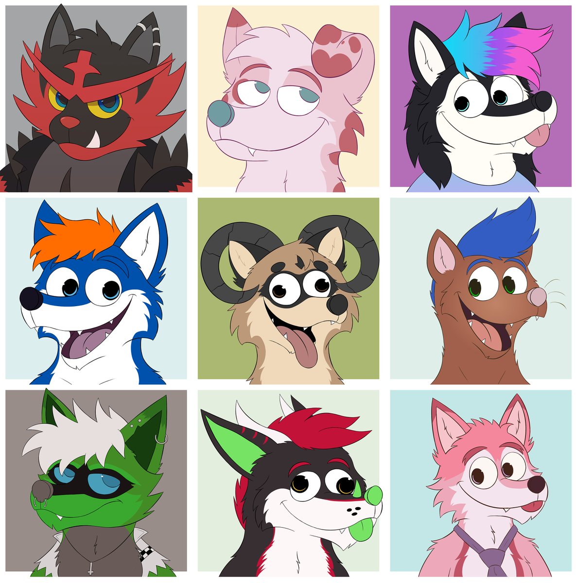 Gedebuk_Fox's tweet photo. finished all the comm from last month! https://t.co/7g4N3bV8aj
