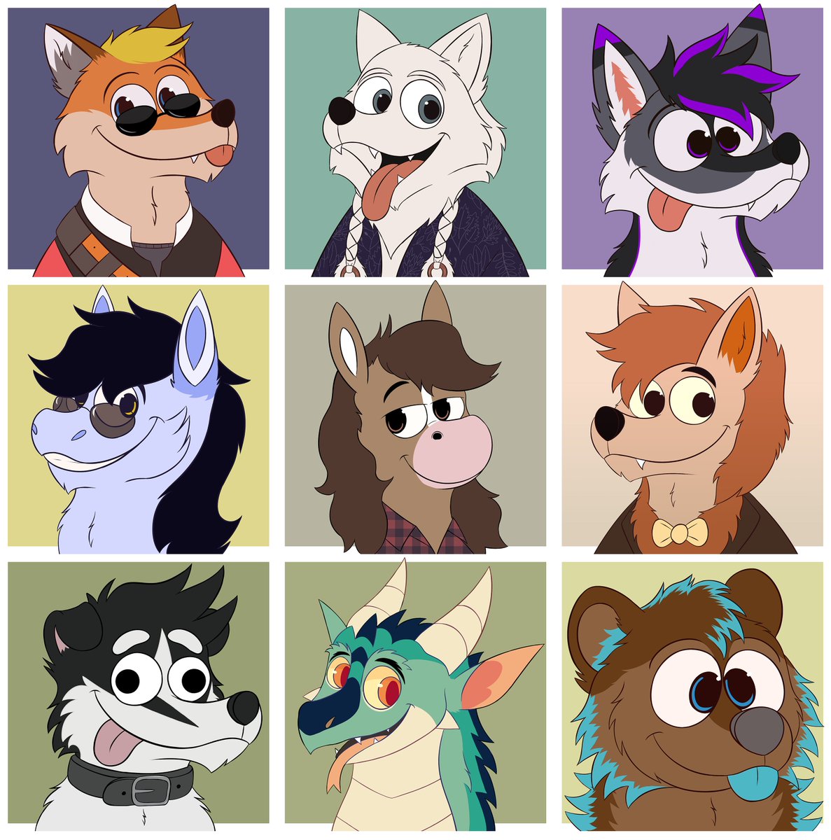 Gedebuk_Fox's tweet photo. finished all the comm from last month! https://t.co/7g4N3bV8aj