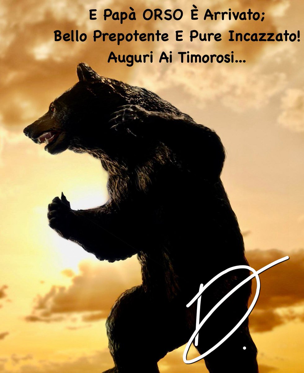 CryptoNitrox's tweet photo. #Crypto Papà ORSO É  Arrivato Bello Prepotente E Pure Incazzato!Auguri Ai Timorosi.. #crypto Y Papá OSO Llegó Guapo Mandón Y Puro Cabreado! #Cryptos And Daddy BEAR Arrived Handsome Bossy And Pure Pissed Off! Best Wishes To The Fearful..  #Cryptoitalia #Cryptocrash #cryptotrading https://t.co/SGx5tvjUfG