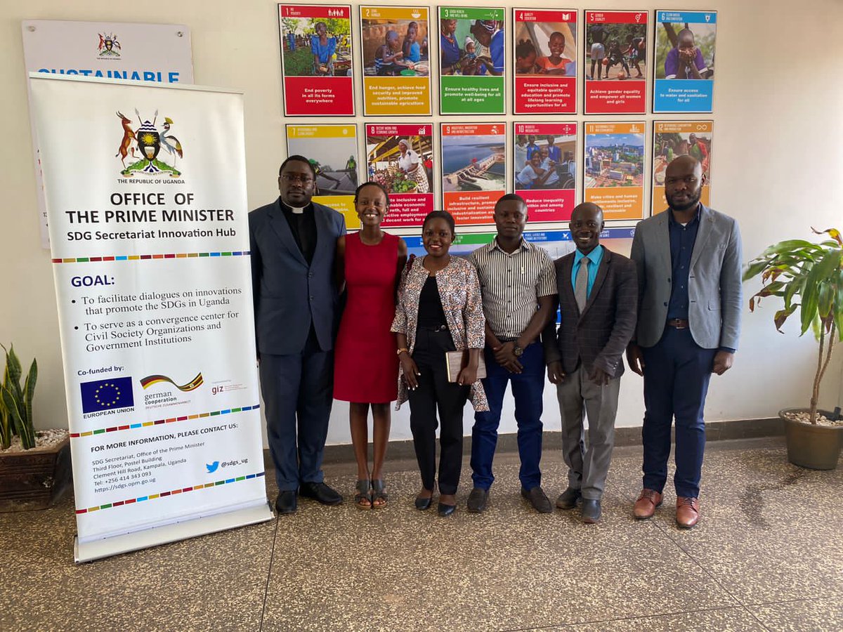 ug_girls's tweet photo. We are honored to have Rev. @MugaluNathan &amp; team join us as we engaged with the Technical Committee at @sdgs_ug to devise a plan of Action towards Women &amp; Girls involvement in promoting SDGs in the forth coming SDG implementation activities &amp; communication campaigns.

#Youth4SDGs https://t.co/J64XGO5izT