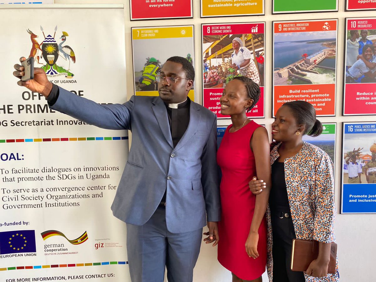 ug_girls's tweet photo. We are honored to have Rev. @MugaluNathan &amp; team join us as we engaged with the Technical Committee at @sdgs_ug to devise a plan of Action towards Women &amp; Girls involvement in promoting SDGs in the forth coming SDG implementation activities &amp; communication campaigns.

#Youth4SDGs https://t.co/J64XGO5izT