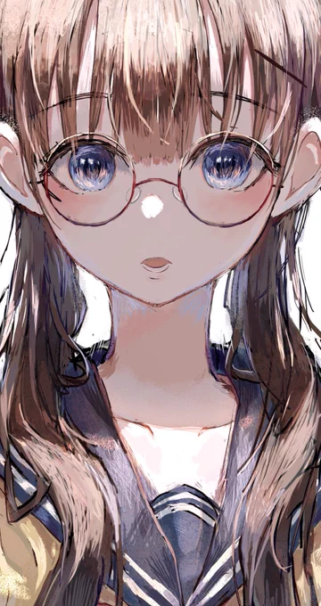 上からの光は映えるよねー
#オリジナルイラスト #イラスト 
#絵描きさんと繋がりたい 
#絵柄好みって人にフォローされたい 