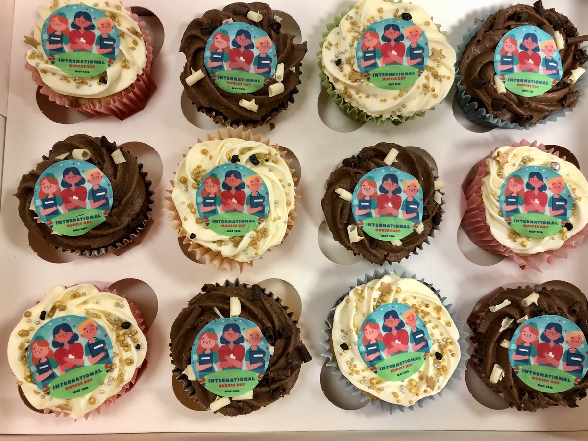 Ward8DGH's tweet photo. Thank you so much @diane_vass and Unit Management team for the cakes and note of appreciation on #InternationalNursesDay2022 , very much appreciated https://t.co/eaBIVHHvA9